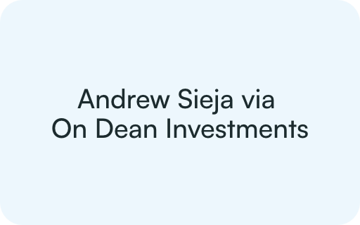 Andrew Sieja Partner - Name on plain background